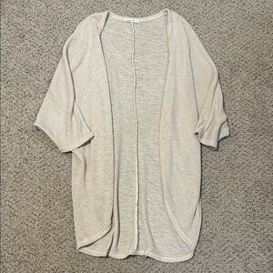 Lemon Tree Open Knit Cardigan